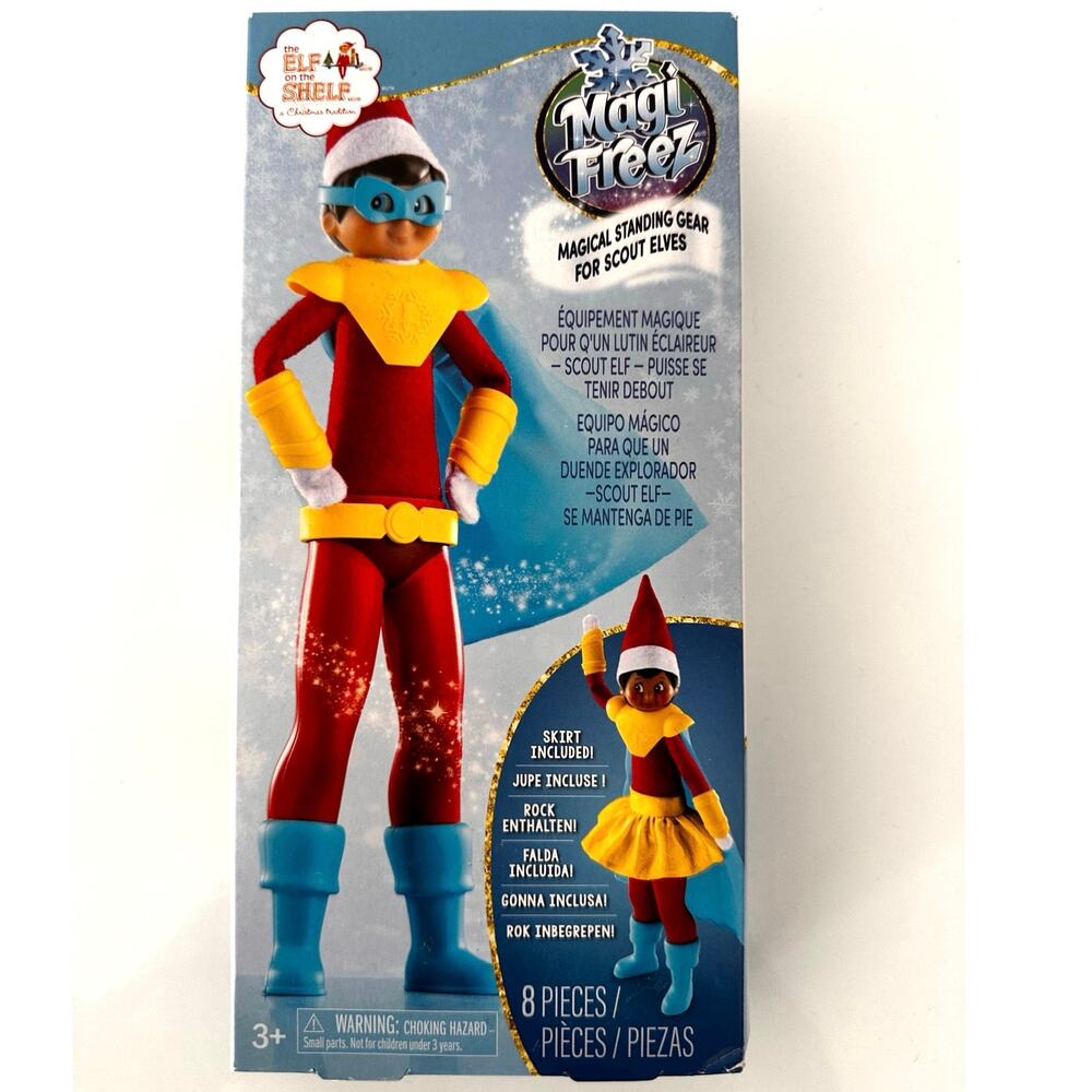Magi Freez magical standing gear for scout elves (the elf on the shelf)